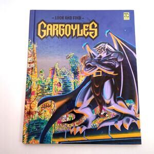 Gargoyles Look and Find Gary Louis 1996 First Printing Disney PI LTD